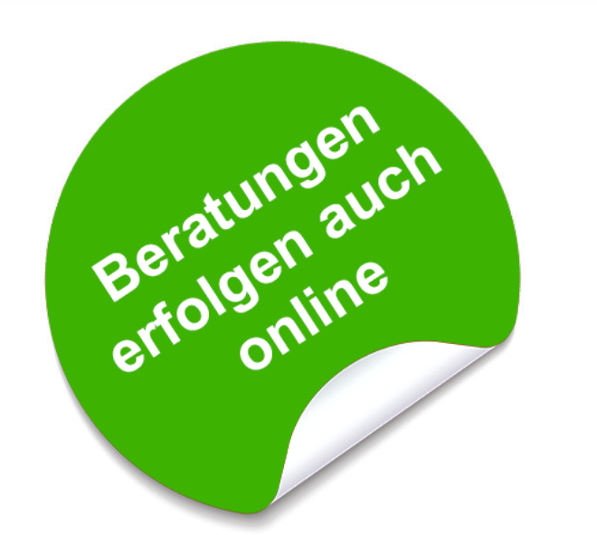 Beratungen erfolgen auch online